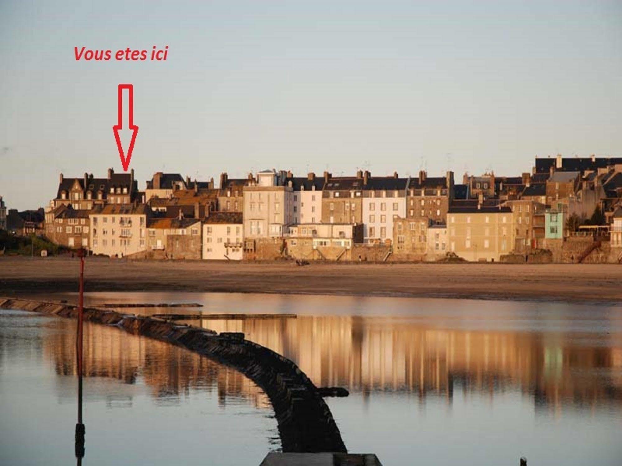 Appartement Saint Malo Vue Sur Mer Et Sur Intra Muros, Ferry, Plage Et Commerces A 50 M Eksteriør billede